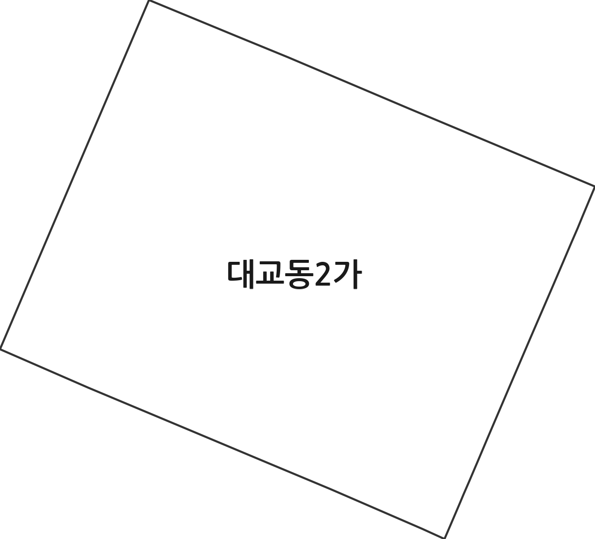부산광역시 영도구 대교동2가 법정동 행정구역 경계 지도