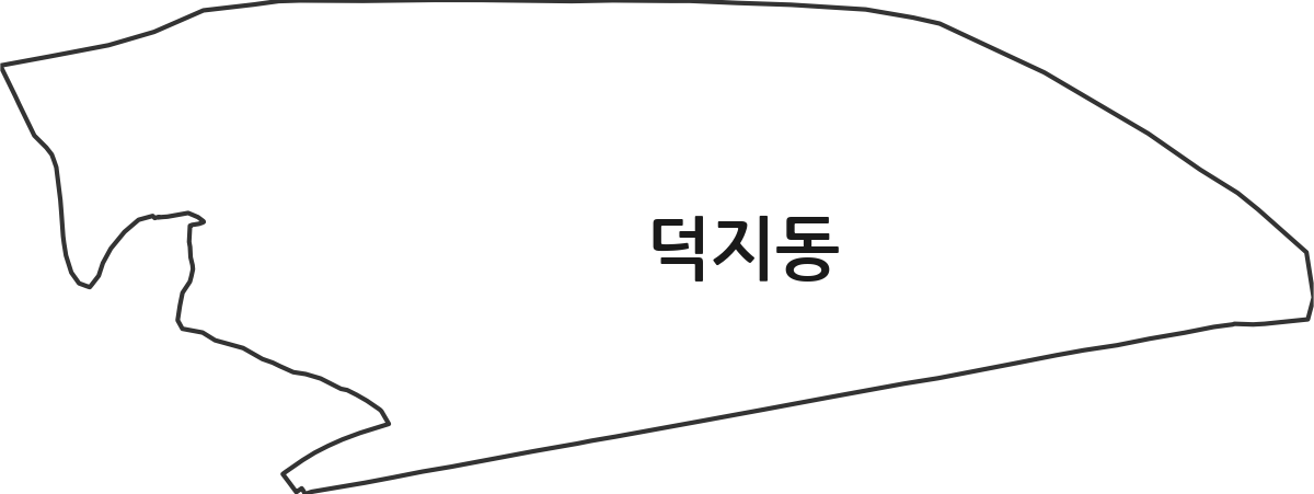충청남도 논산시 덕지동 법정동 행정구역 경계 지도