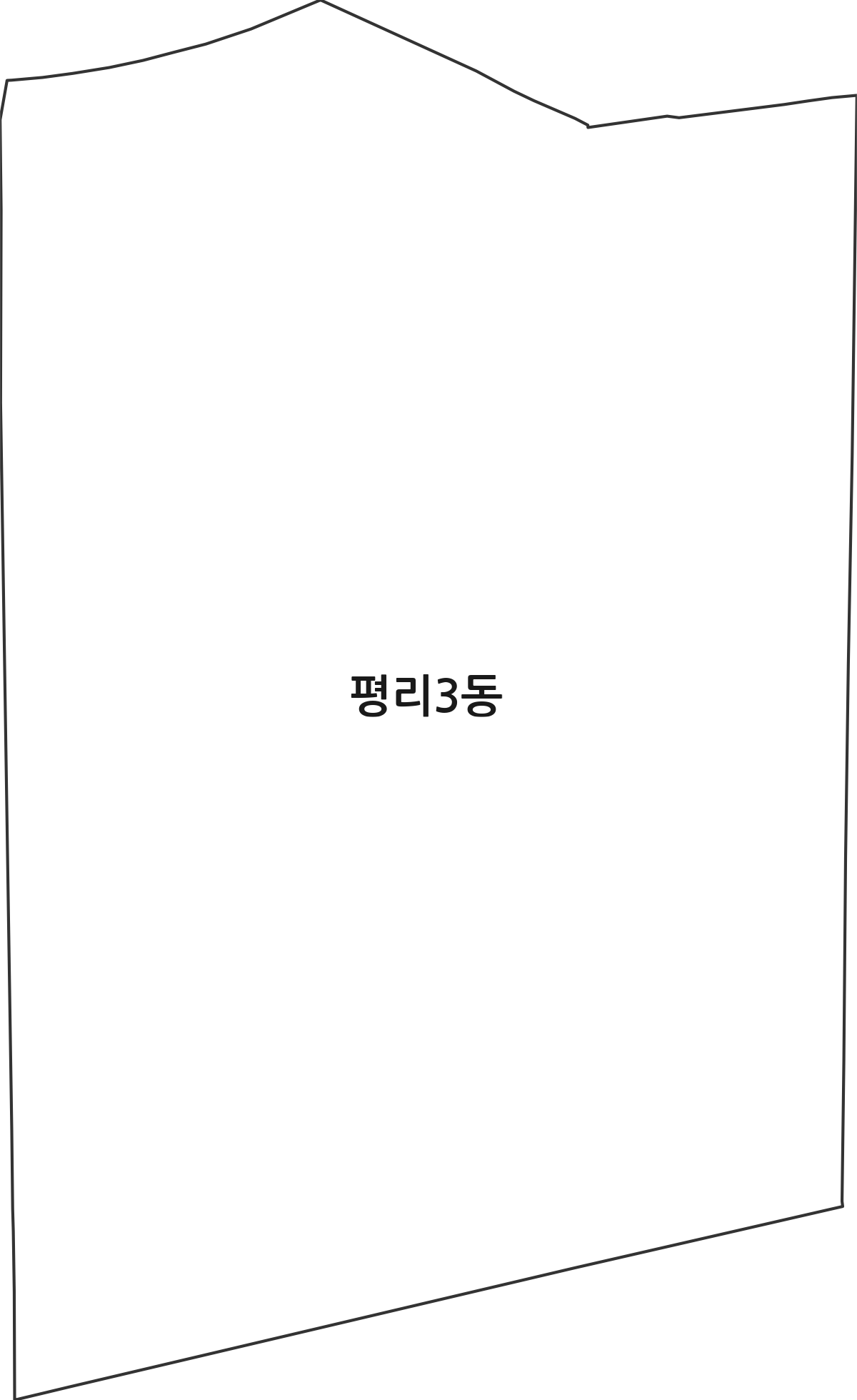 대구광역시 서구 평리3동 행정동 행정구역 경계 지도