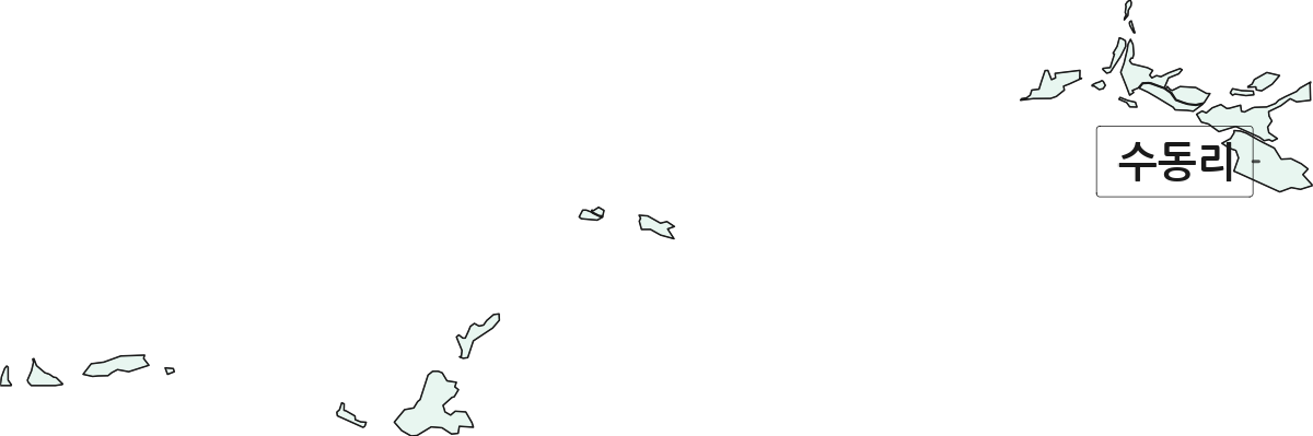 강원특별자치도 철원군 임남면 법정동 리 구분 행정구역 경계 지도