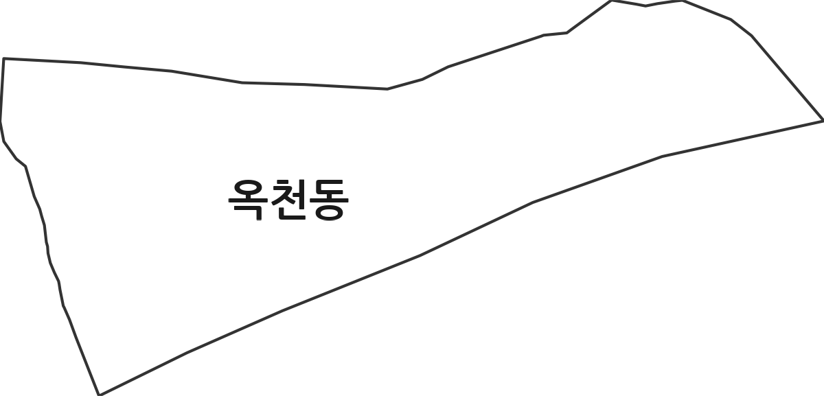 경기도 안성시 옥천동 법정동 행정구역 경계 지도