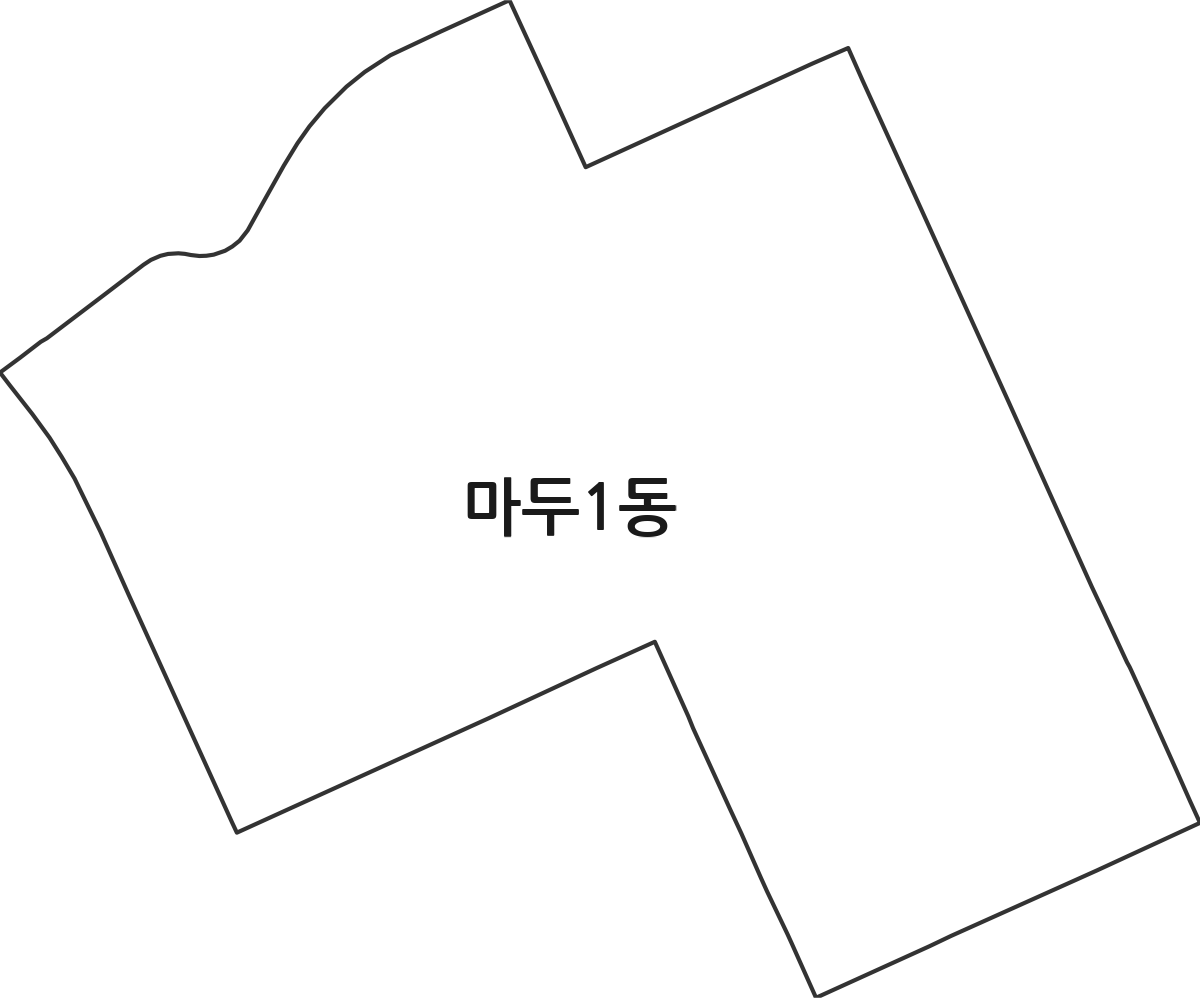 경기도 고양시 일산동구 마두1동 행정동 행정구역 경계 지도