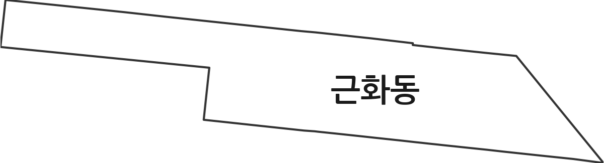 경상남도 창원시 진해구 근화동 법정동 행정구역 경계 지도