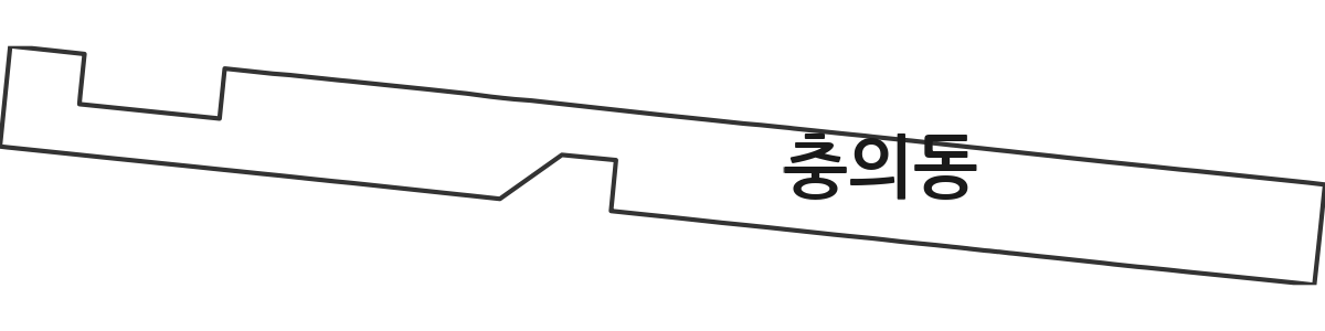 경상남도 창원시 진해구 충의동 법정동 행정구역 경계 지도