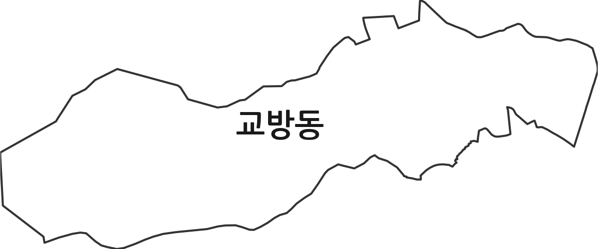 경상남도 창원시 마산합포구 교방동 행정동 행정구역 경계 지도