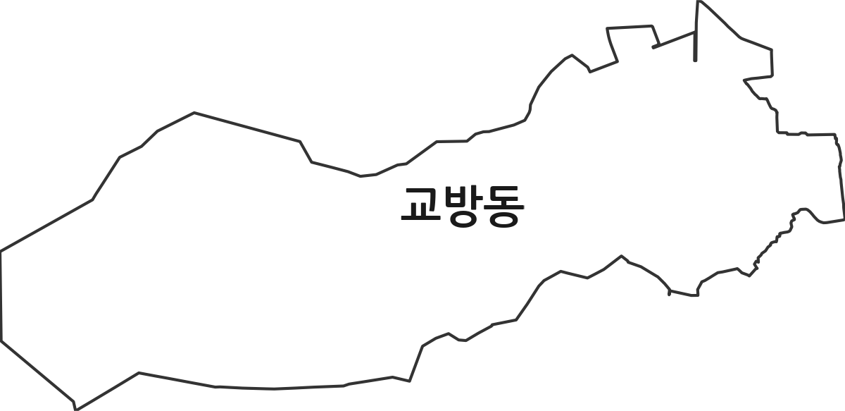 경상남도 창원시 마산합포구 교방동 법정동 행정구역 경계 지도