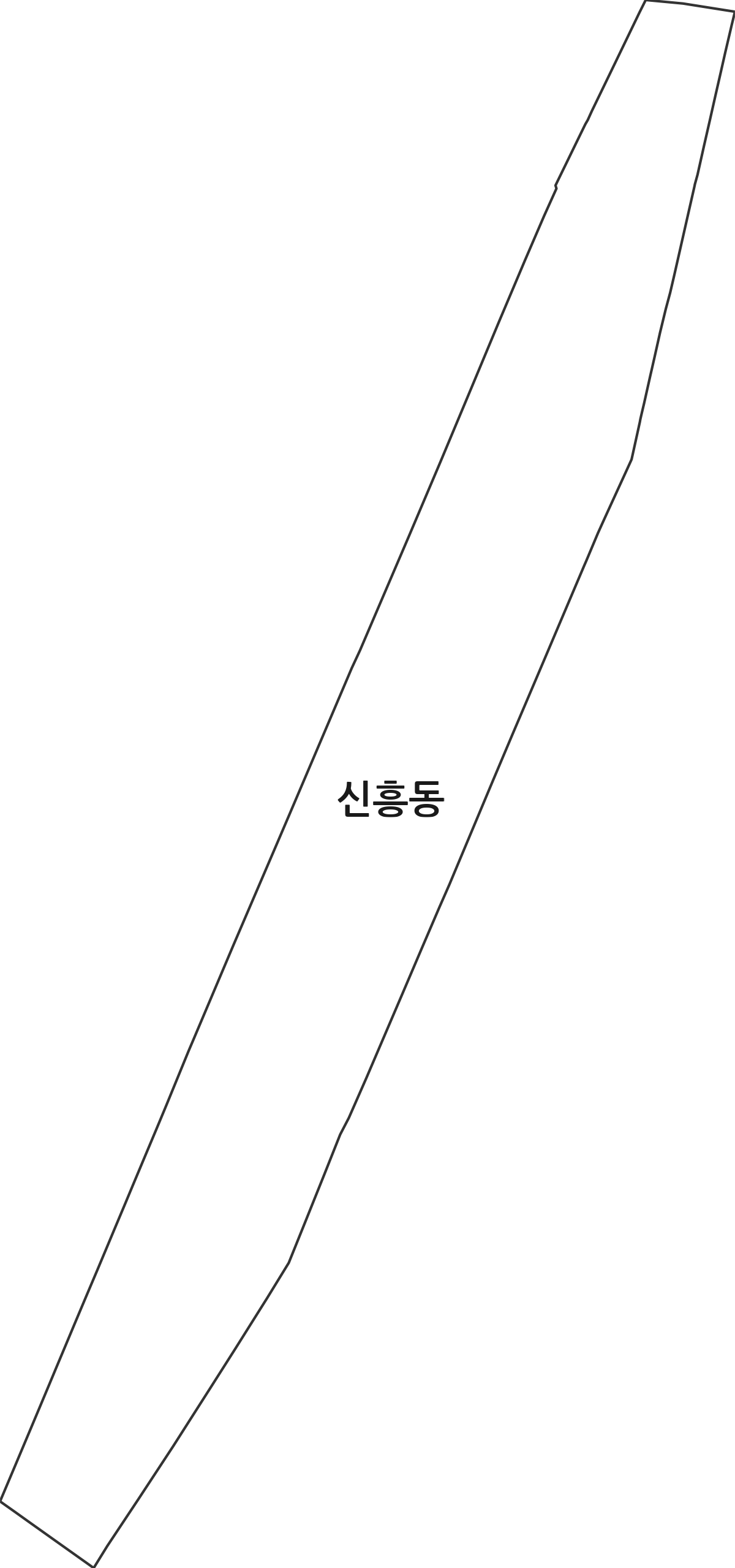 경상남도 창원시 마산합포구 신흥동 법정동 행정구역 경계 지도