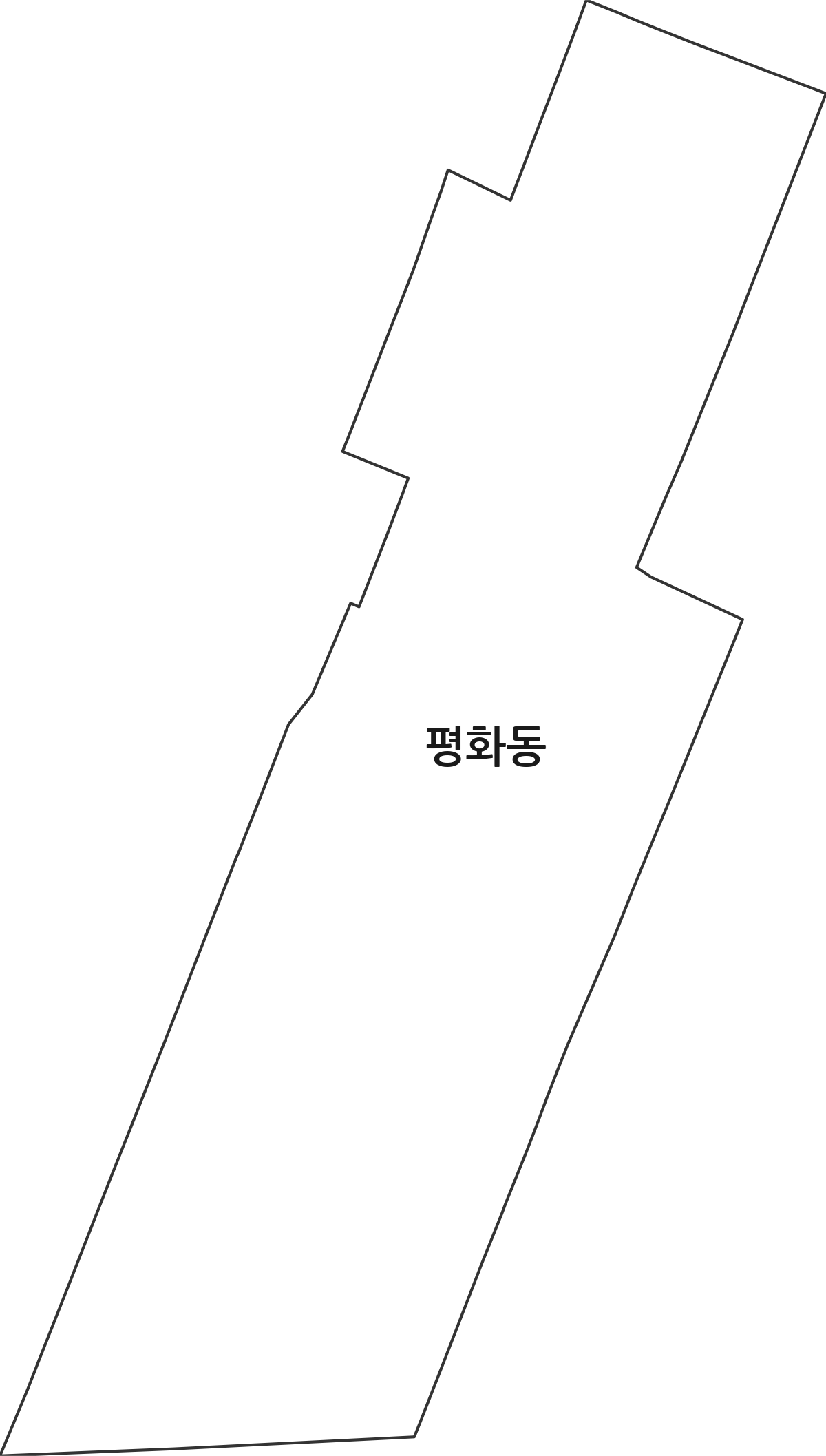 경상남도 창원시 마산합포구 평화동 법정동 행정구역 경계 지도