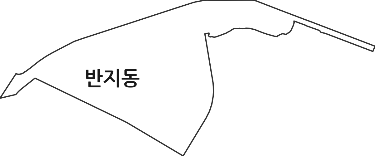 경상남도 창원시 성산구 반지동 법정동 행정구역 경계 지도