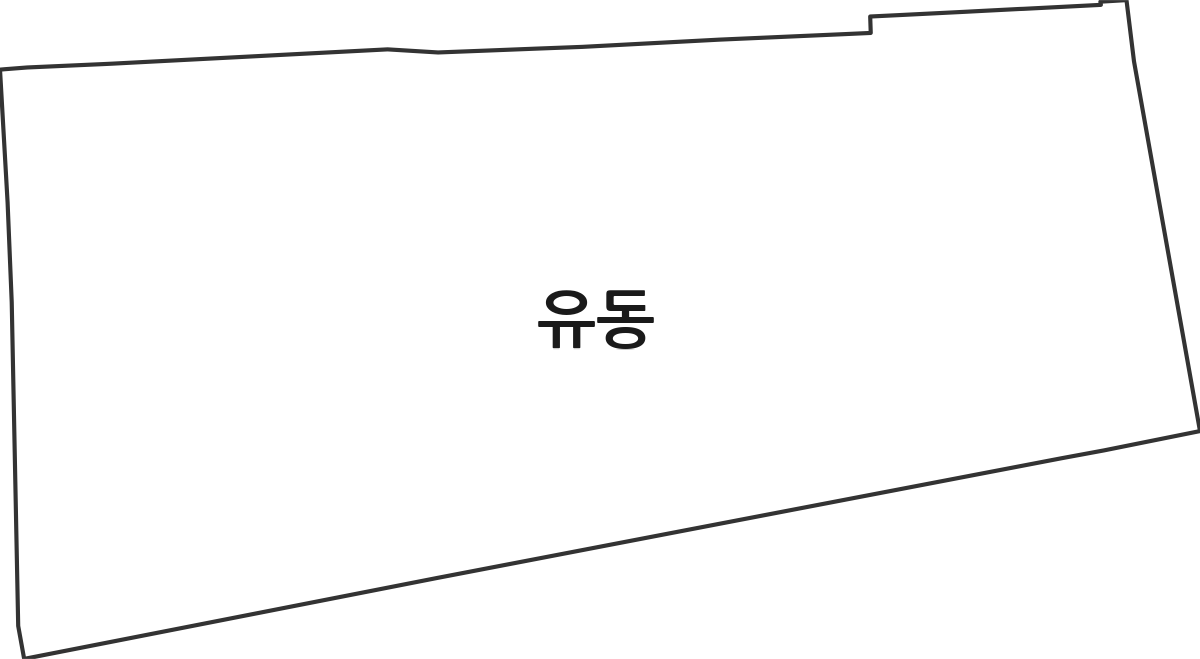 전라남도 목포시 유동 법정동 행정구역 경계 지도