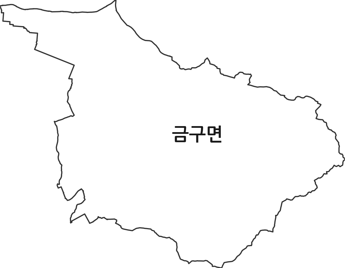 전북특별자치도 김제시 금구면 법정동 행정구역 경계 지도