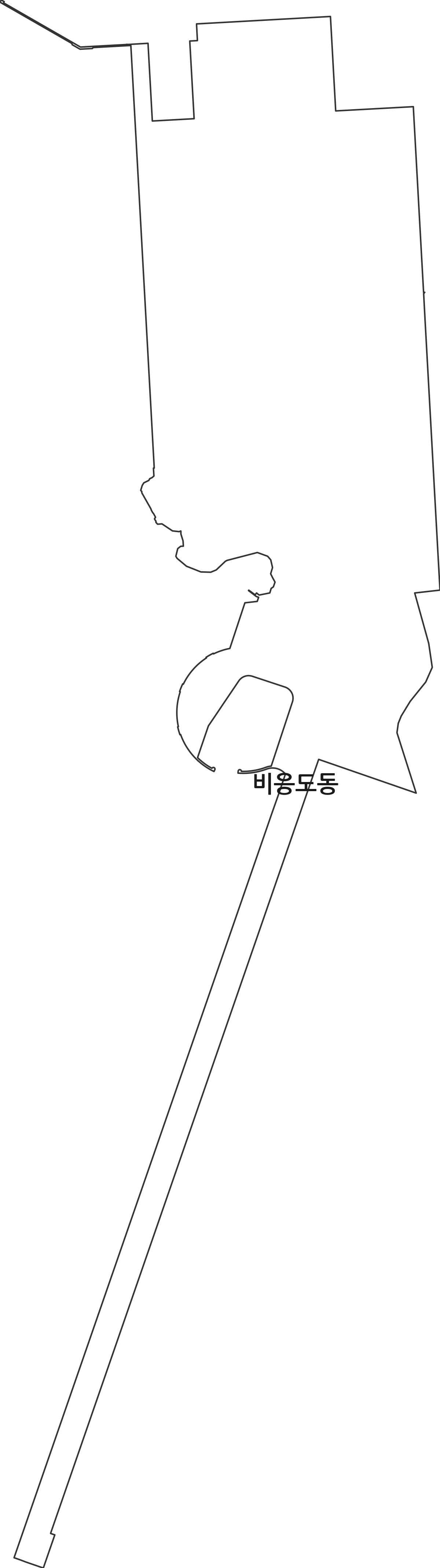 전북특별자치도 군산시 비응도동 법정동 행정구역 경계 지도