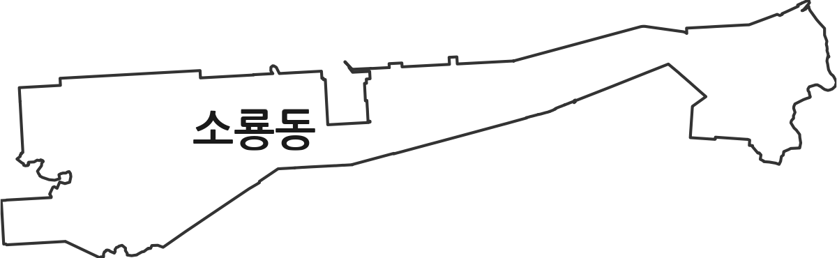 전북특별자치도 군산시 소룡동 법정동 행정구역 경계 지도