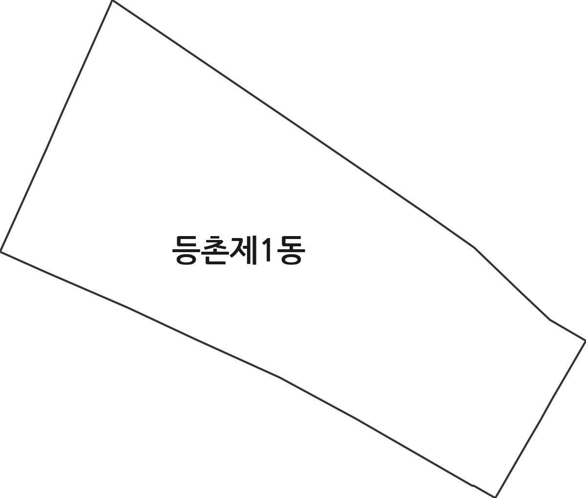 서울특별시 강서구 등촌제1동 행정동 행정구역 경계 지도