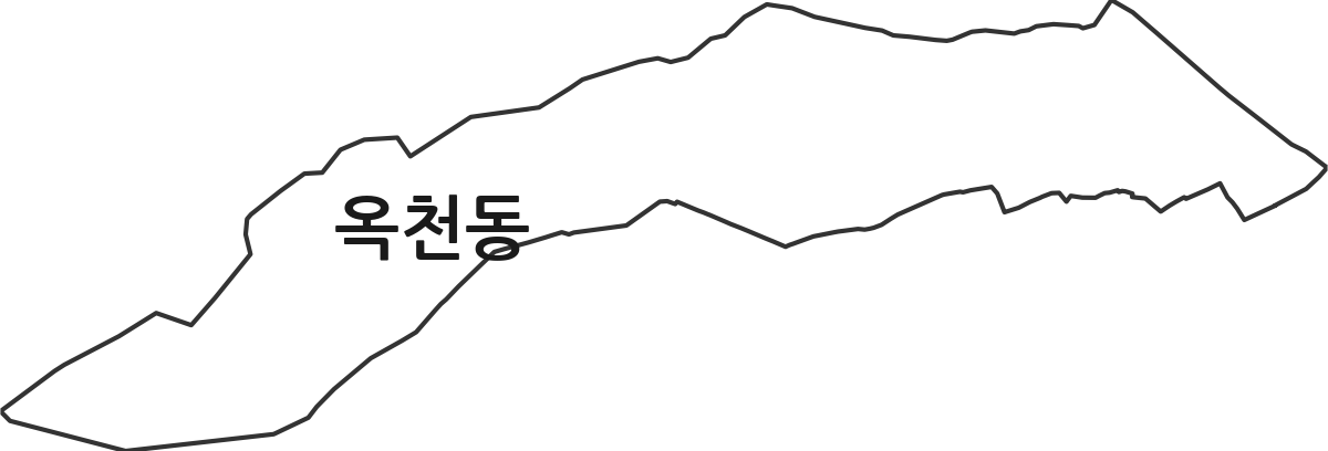서울특별시 서대문구 옥천동 법정동 행정구역 경계 지도