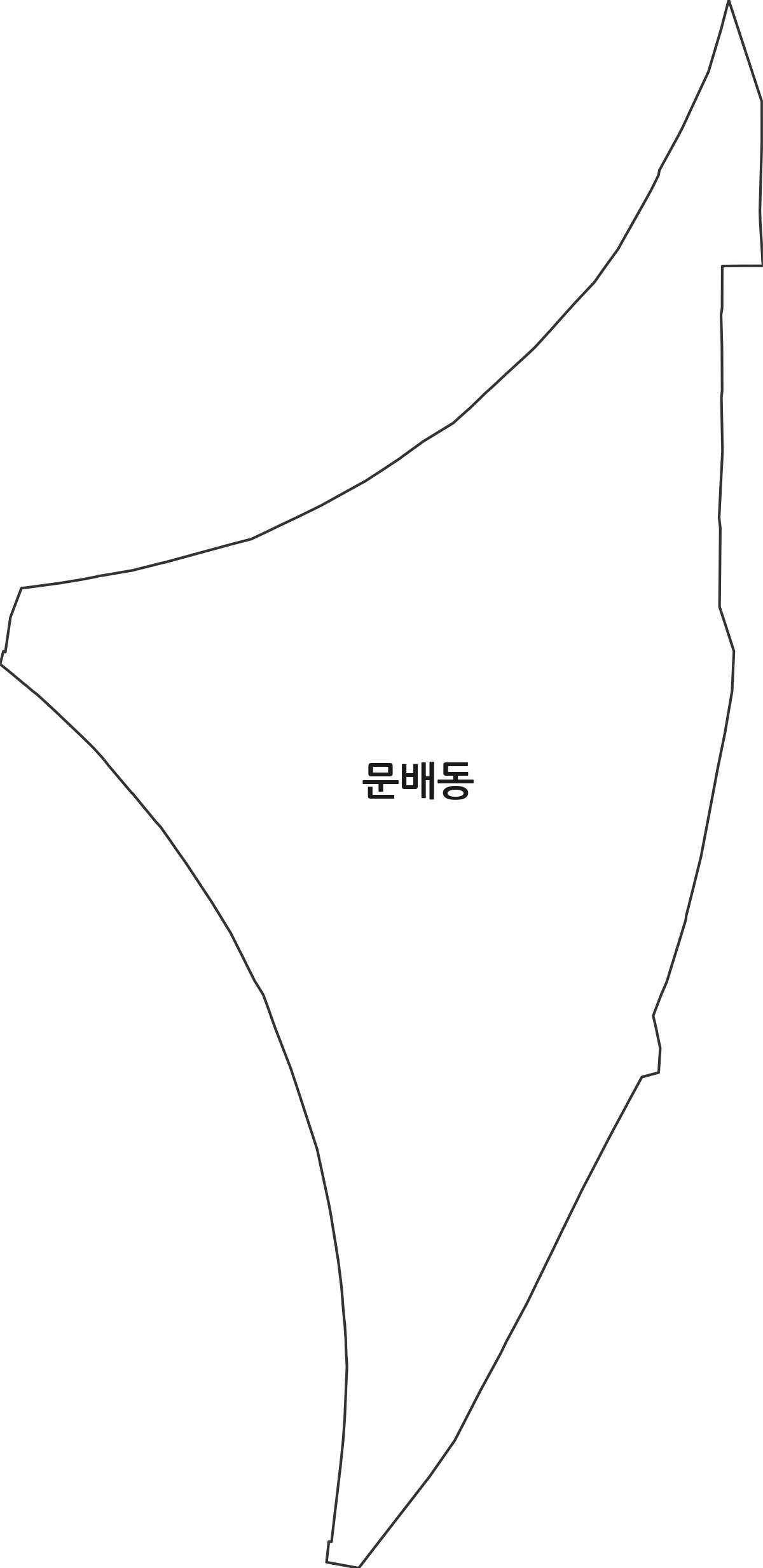 서울특별시 용산구 문배동 법정동 행정구역 경계 지도