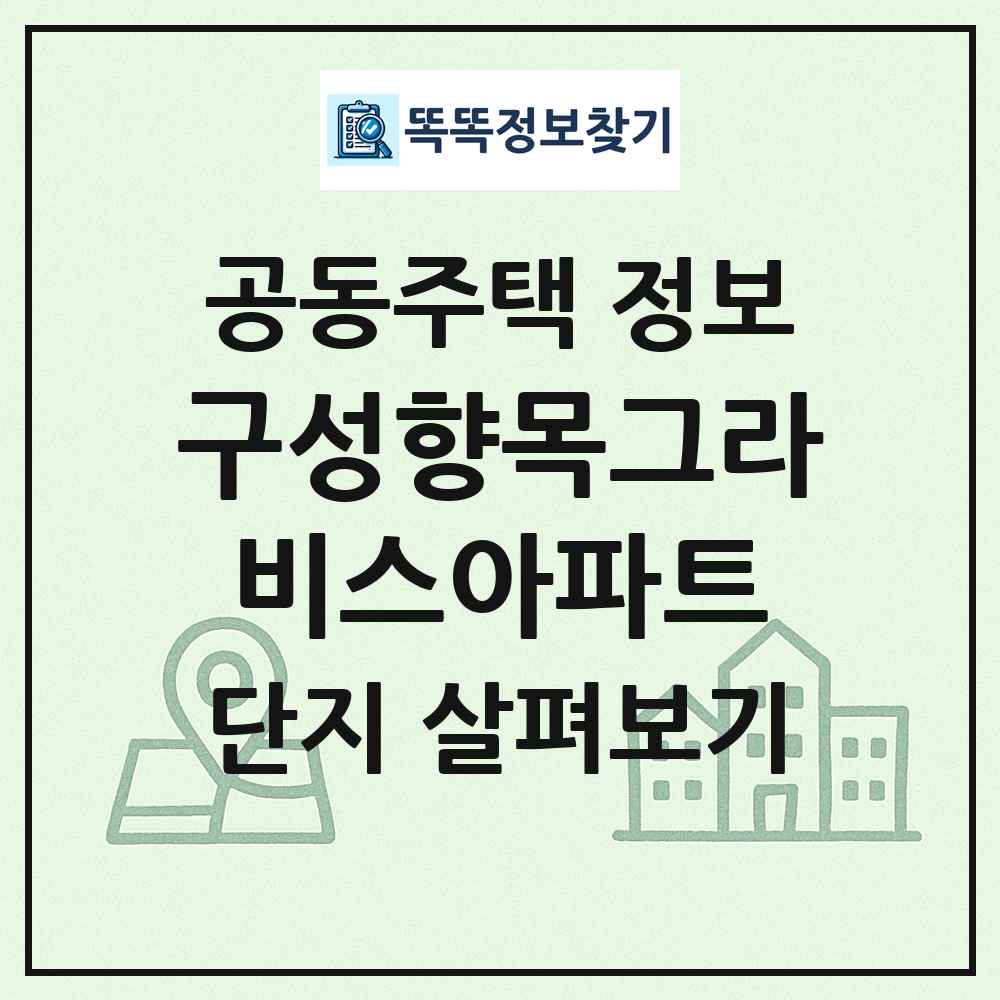 구성향목그라비스아파트 최신 공동주택 정보