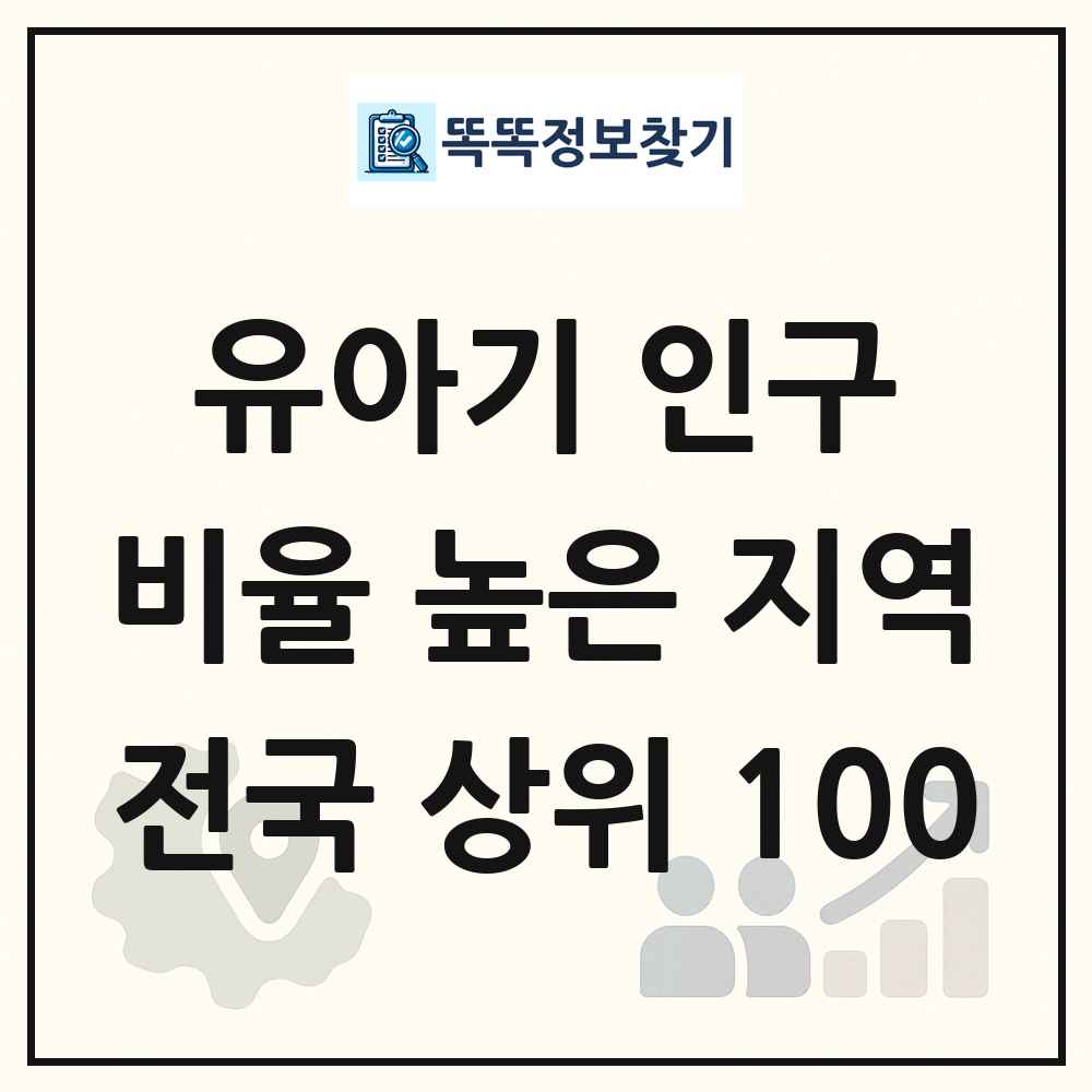 전국 인구 연령 구성 비율 높은 지역 분석