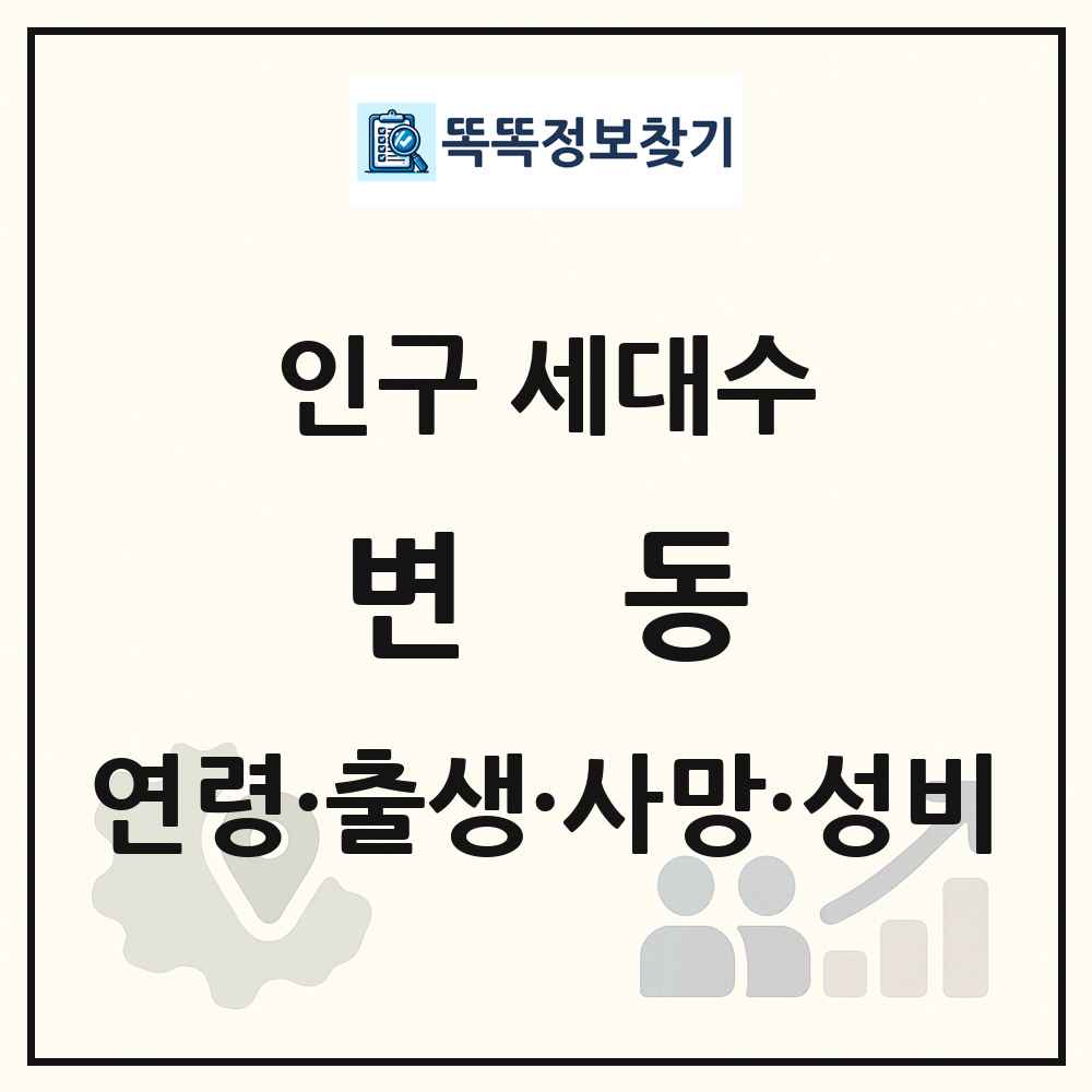 변동 인구 통계