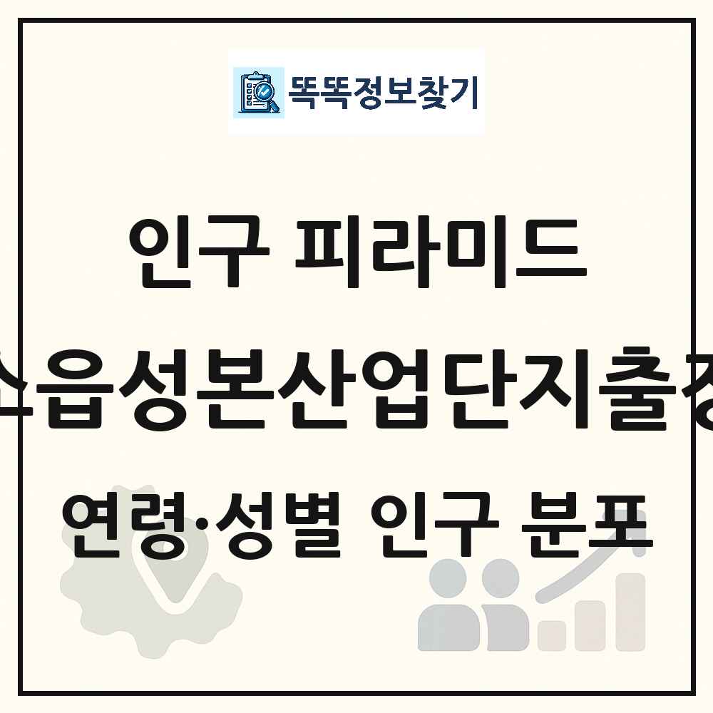 대소읍성본산업단지출장소 인구 피라미드 링크 그림