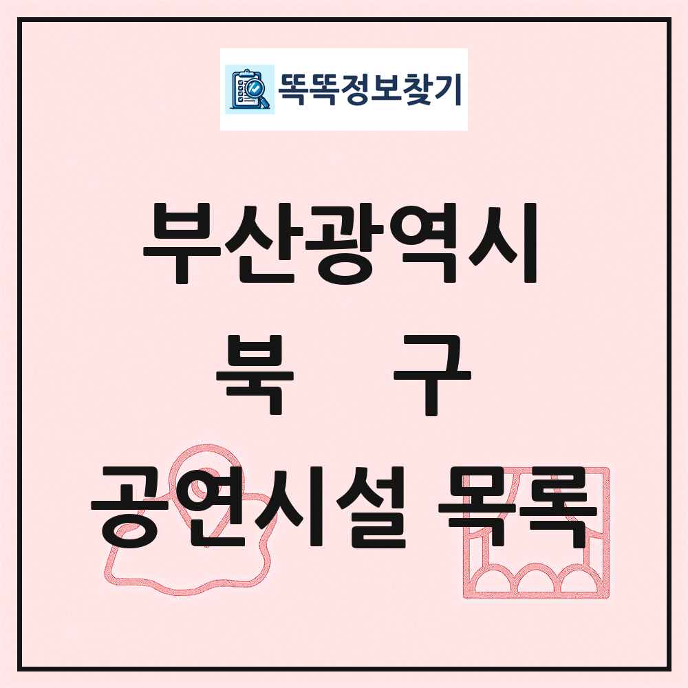 부산광역시 북구 공연시설 목록
      