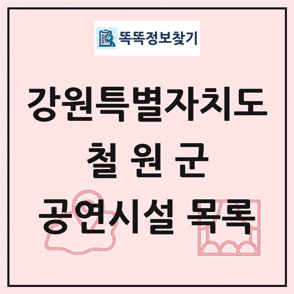 강원특별자치도 철원군 공연시설 목록
      