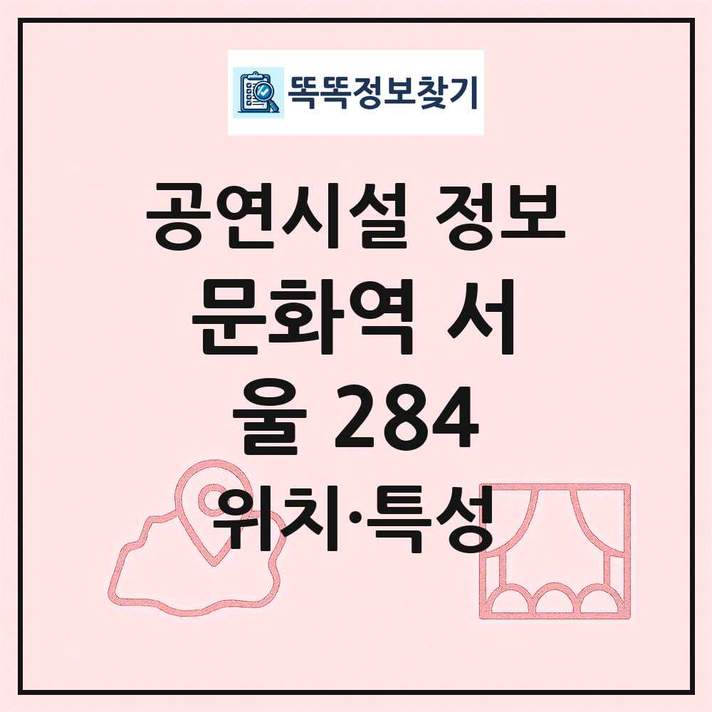 문화역 서울 284 최신 공연시설 정보