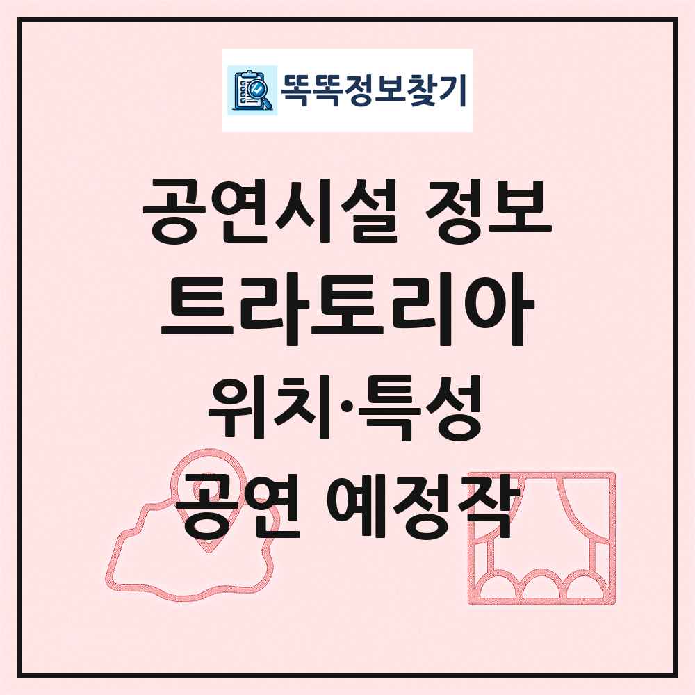 트라토리아 최신 공연시설 정보