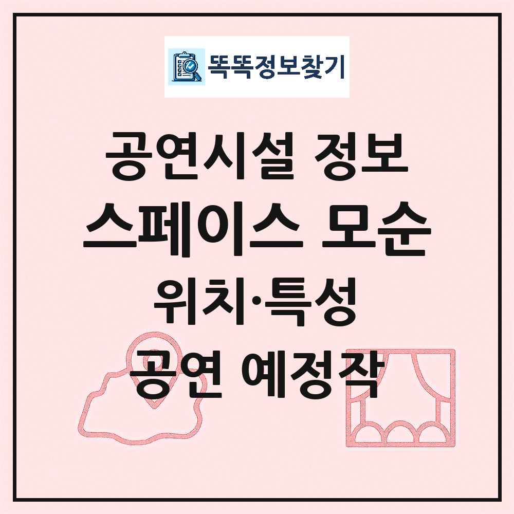 서울 용산구 스페이스 모순 기타 비공연장 공연시설 위치 및 정보