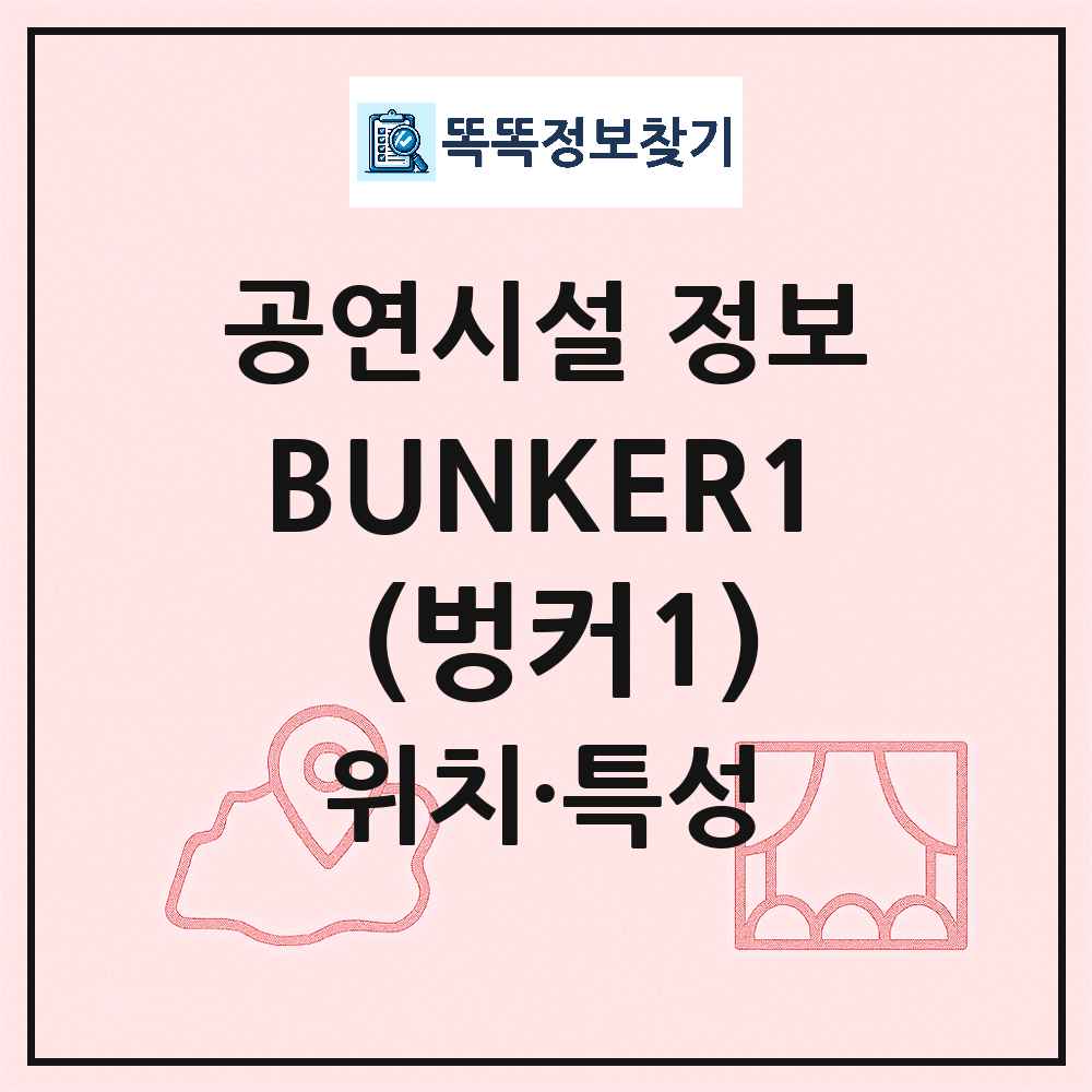 서울 서대문구 BUNKER1 벙커1 기타 비공연장 공연시설 위치 및 정보